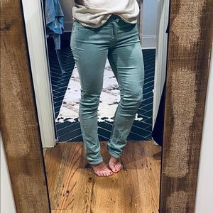 AG the Stevie Slim Straight corduroy pants